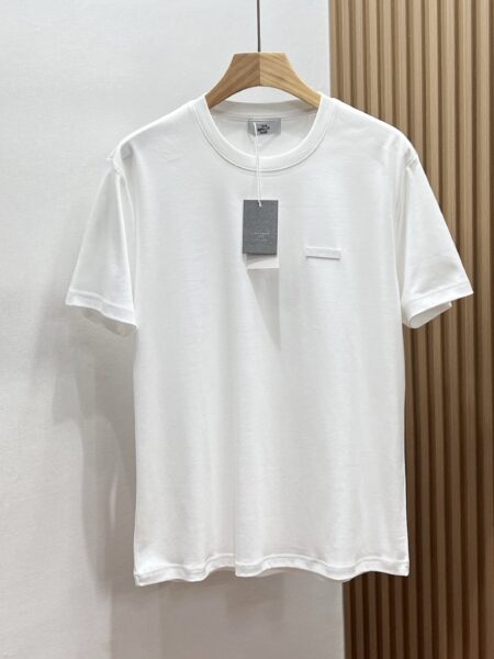 [벨루티] 가죽 디테일이 면 티셔츠 (3 COLORS)