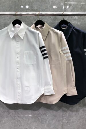 [톰브라운] 스냅 버튼 오버셔츠/ 자켓 (3 COLORS)