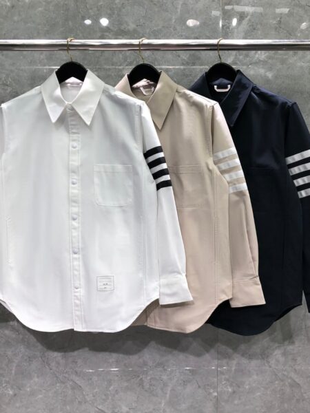 [톰브라운] 스냅 버튼 오버셔츠/ 자켓 (3 COLORS)