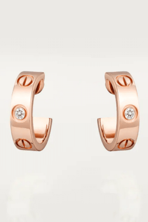 [까르띠에] LOVE 후프 이어링 (3 COLORS)