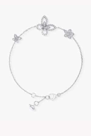 [그라프] 버터플라이 실루엣 다이아몬드 미니 브레이슬릿 RGB466