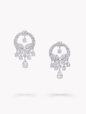 [그라프] 클래식 버터플라이 다이아몬드 쁘띠 이어링 RGE596