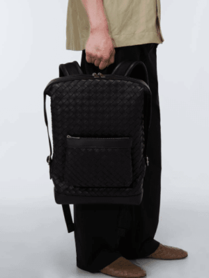 [보테가베네타] 인트레치아토 레더 백팩 653118