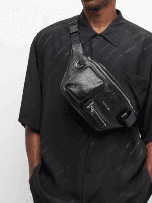 [발렌시아가] 수퍼바지 풀그레인 가죽 벨트백 1647597278630601