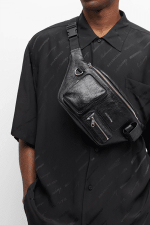 [발렌시아가] 수퍼바지 풀그레인 가죽 벨트백 1647597278630601