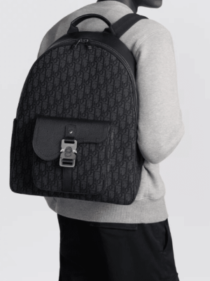 [디올] Saddle 지퍼 백팩 1ADBA212YKS