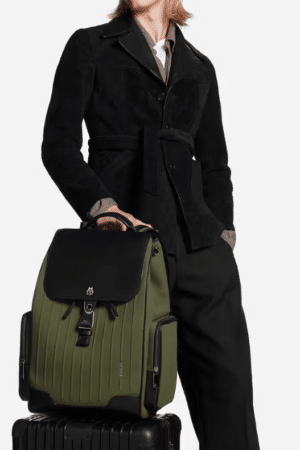 [리모와] 네버 스틸 캔버스 플랩 백팩 라지 카키 52500006