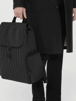 [리모와] 나일론 플랩 백팩 라지 블랙 52500034