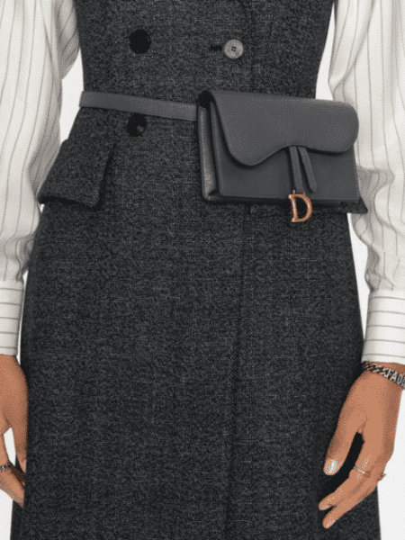 [디올] 새들 벨트 파우치 백 S5619CCEH