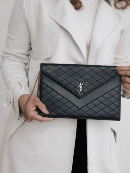 [생로랑] 가비 체인 클러치백 685596