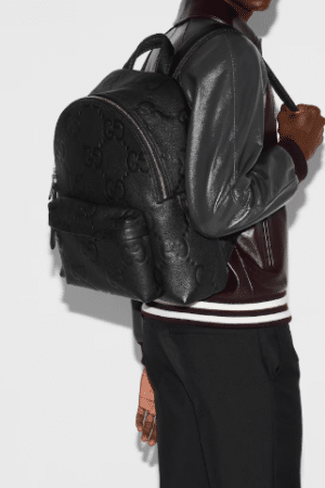 [구찌] GG 점보 미디엄 백팩 819065