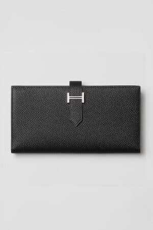 [에르메스] Bearn 장지갑 Epsom - Silver H039785C (6 COLORS)