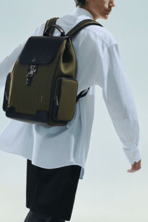[리모와] 네버 스틸 캔버스 플랩 백팩 스몰 카키 52523001