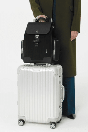 [리모와] 네버 스틸 캔버스 플랩 백팩 스몰 블랙 52523001