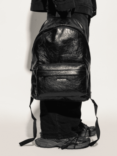 [발렌시아가] 익스플로러 백팩 블랙 5032211