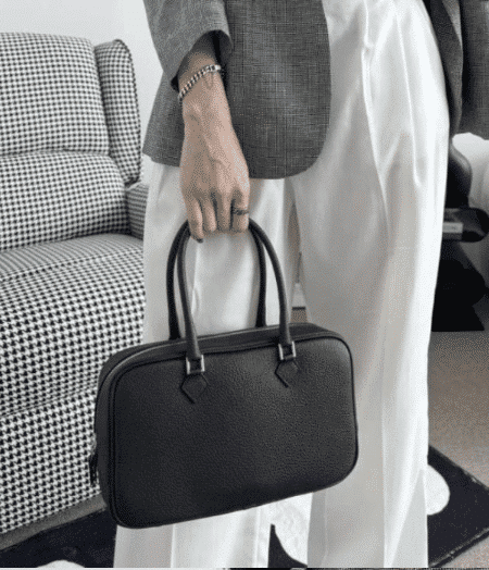 [에르메스] 플룸 40cm Togo/ Blue Sapphire