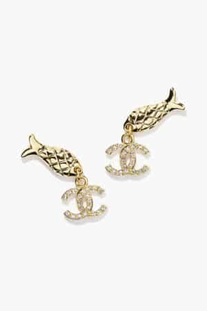 [샤넬] 스터드 귀걸이 ABF074