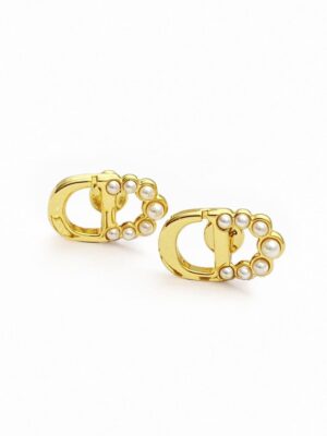 [디올] Petit CD 미니 스터드 귀걸이 E3649WOMRS