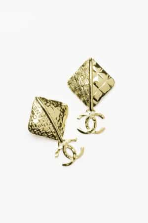 [샤넬] 펜던트 귀걸이 ABE612