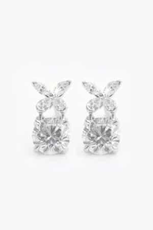 [그라프] 클래식 버터플라이 라운드 다이아몬드 이어링 RGE1891