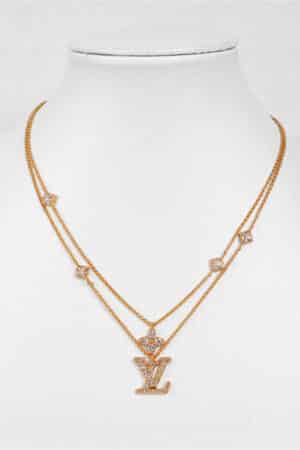 [루이비통] 레이디 LV 목걸이