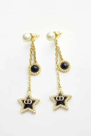 [디올] Petit CD Lucky Baroque 귀걸이 E3664WOMVE