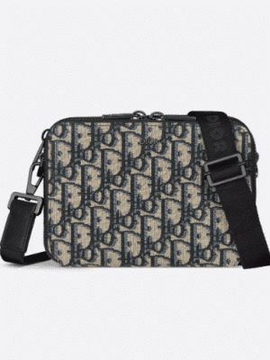 [디올]  스트랩 지퍼 파우치 2OBBC119YSE_H05E