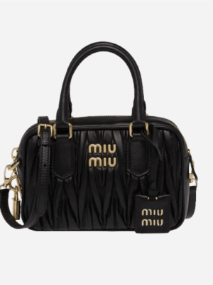 [미우미우] 마테라쎄 나파 가죽 탑핸들백 5BB123-N88-F0002