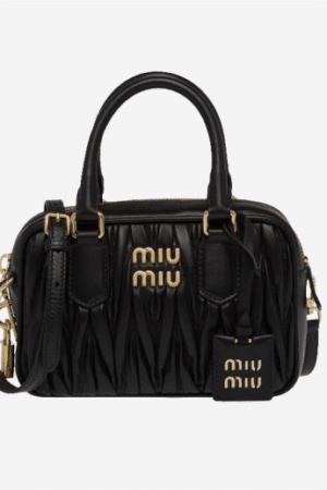 [미우미우] 마테라쎄 나파 가죽 탑핸들백 5BB123-N88-F0002