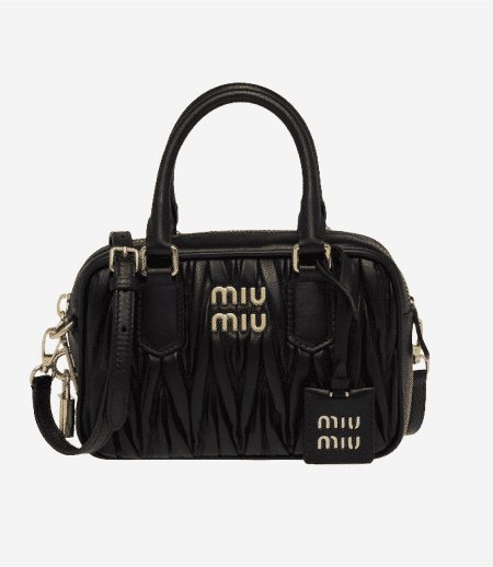 [미우미우] 마테라쎄 나파 가죽 탑핸들백 5BB123-N88-F0002