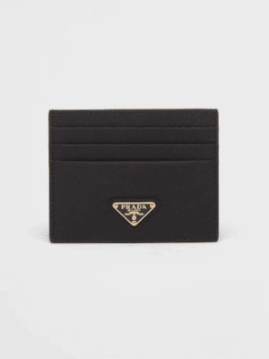 [프라다] 사피아노 트라이앵글 로고 카드 지갑 1MC025_QHH_F0002