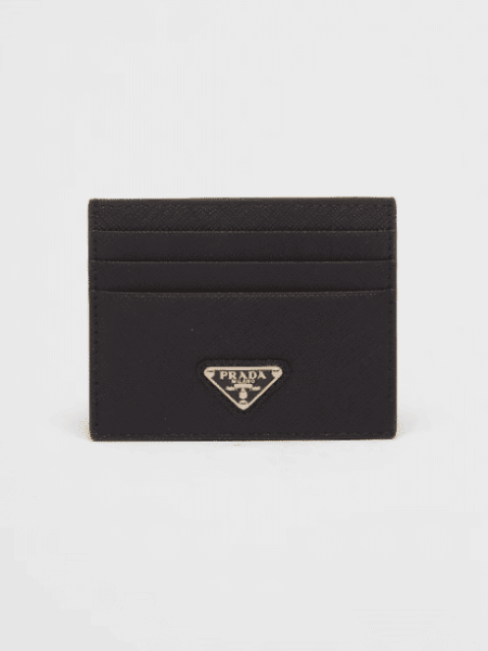 [프라다] 사피아노 트라이앵글 로고 카드 지갑 1MC025_QHH_F0002