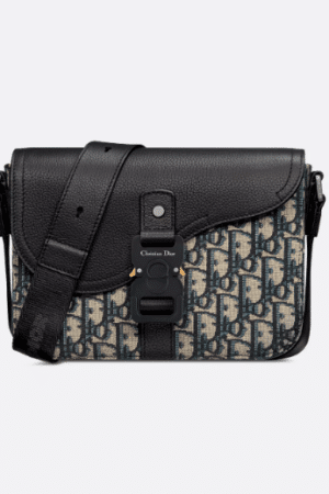 [디올] 새들 스몰 플랩 스트랩백 1ADPO049YKS_H27E