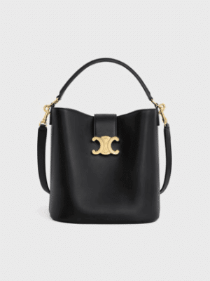 [셀린느] 미디엄 루이즈 버킷 블랙 - 부드러운 카프스킨 116613FX9.38NO