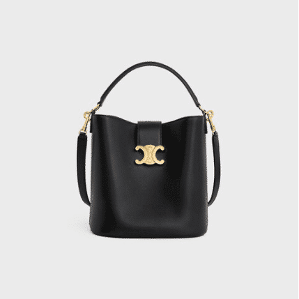 [셀린느] 미디엄 루이즈 버킷 블랙 - 부드러운 카프스킨 116613FX9.38NO