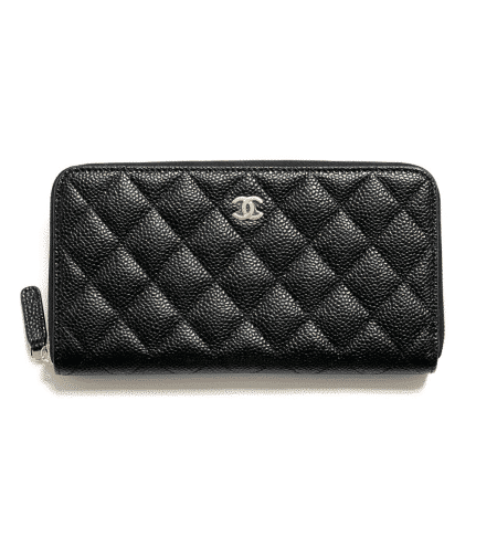 [샤넬] 클래식 지퍼 지갑
