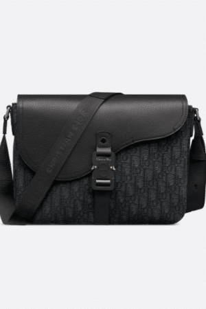 [디올] 새들 미디엄 플랩 스트랩백 1ADME162YKS_H03E