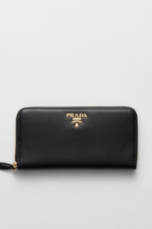 [프라다] 사피아노 메탈 로고 장지갑 1ML506_QWA_F0002
