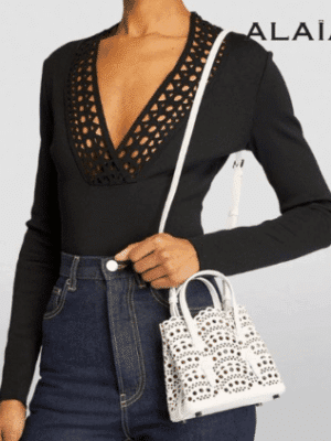 [알라이아] 미나 16 비엔 웨이브 토트백 AA1S06716C0A29