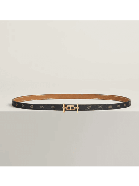 [에르메스] 앵커 벨트 버클 - 양면 벨트 가죽 에르메스 쉬르 메르 13mm H080014CC06