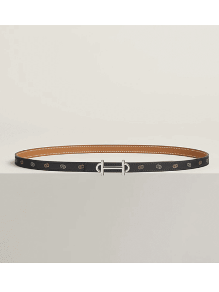 [에르메스] 앵커 벨트 버클 - 양면 벨트 가죽 에르메스 쉬르 메르 13mm H080014CC06