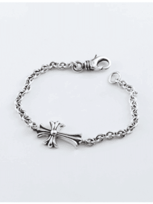 [크롬 하츠] 크로스 십자가 펜던트 체인팔찌 K0021CRHT