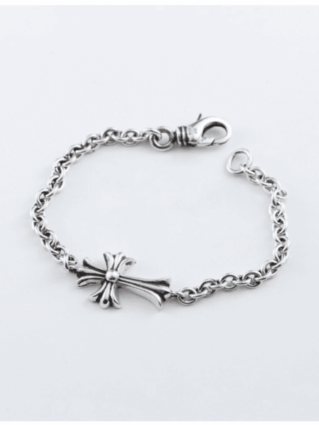 [크롬 하츠] 크로스 십자가 펜던트 체인팔찌 K0021CRHT