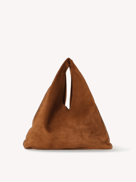 [더 로우] 스몰 빈들 스웨이드 백 비스트르/에크뤼 W1682L630BIEC