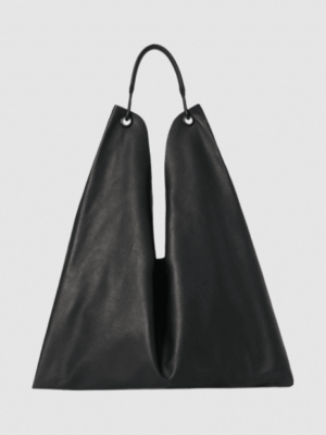 [더 로우] 빈들 쓰리 백 레더 블랙 W1263L50BLK