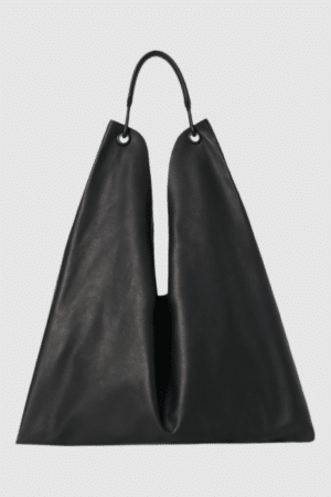 [더 로우] 빈들 쓰리 백 레더 블랙 W1263L50BLK