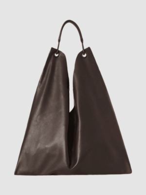 [더 로우] 빈들 쓰리 백 레더 다크 브라운 W1263L50DBR