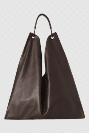 [더 로우] 빈들 쓰리 백 레더 다크 브라운 W1263L50DBR