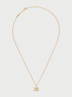 [셀린느] 트리옹프 라인스톤 목걸이 460GB6BZI