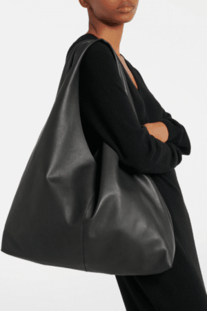 [더 로우] 빈들 미디엄 가죽 토트백